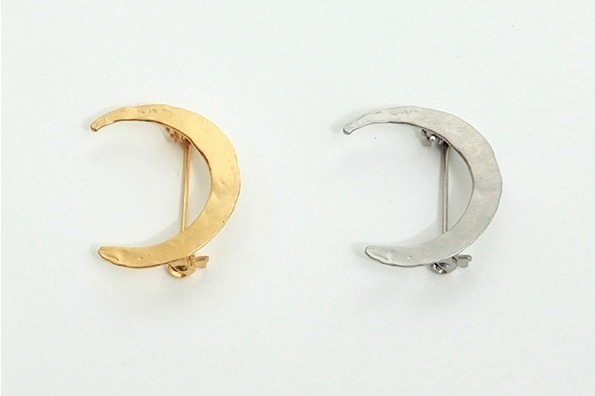 プティローブノアー「星・満月・三日月」モチーフのクリスマスジュエリー、重ね付けOK華奢リングも