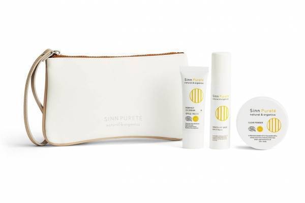 シン ピュルテ19年クリスマスコフレ、オーガニックメイクが楽しめるベースメイク＆スキンケアキット