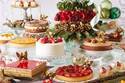 サンシャインシティプリンスホテルのクリスマススイーツブッフェ、オレンジのティラミスタルトなど
