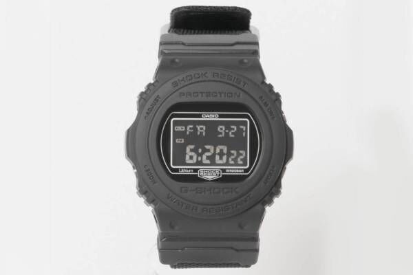 アーバンリサーチの別注G-SHOCK「DW-5750E」黒一色のフェイス×ナイロンバンド