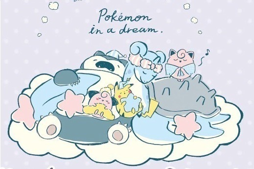 ポケモン×スリーコインズ、“眠る”ピカチュウやプリンデザインの睡眠＆リラックスグッズ