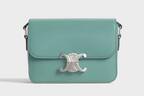 セリーヌ「トリオンフ」の新作バッグ、柔らかなテラコッタ＆セラドンのカラーで