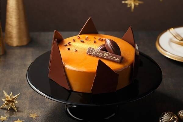横浜発チョコレート「バニラビーンズ」のクリスマスケーキ、濃厚ショコラ×キャラメルの“黄金”ケーキ