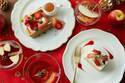 アフタヌーンティーのクリスマス限定りんごスイーツ、青森りんごのミルフィーユやティラミスなど