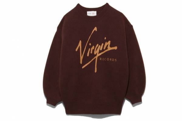 スナイデルから英国レコードレーベル「ヴァージン・レコード」のニットウェアやスタジャン