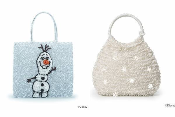 アンテプリマ初ディズニーコレクション、『アナと雪の女王2』着想の“雪の結晶”スワロフスキー付きバッグ