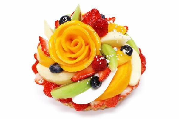 カフェコムサのクリスマスケーキ、“バラの花咲く”フルーツケーキやあまおう×マスカルポーネ