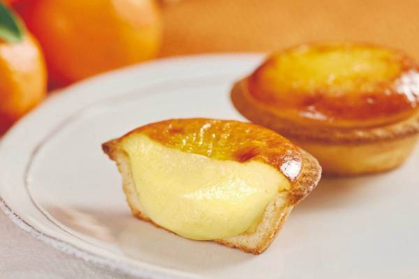 焼きたてチーズタルト専門店ベイク チーズタルトから冬限定の「みかんチーズタルト」