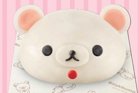 “コリラックマ”の中華まん「コリラックまん いちごカスタード味」全国ローソンで発売