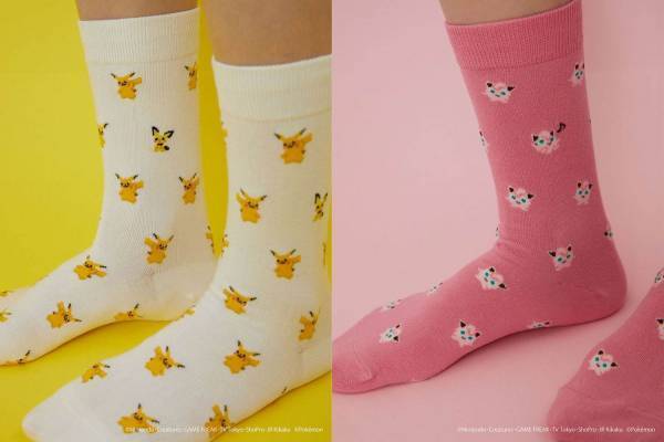 ソックスアピールから大人向けの「ポケットモンスターソックス」ピカチュウやイーブイなど全12種