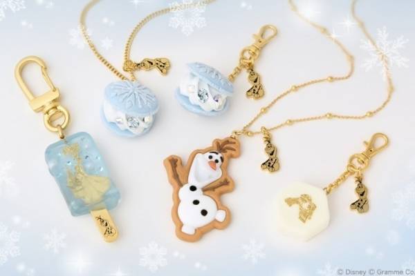 Q-pot.からディズニー『アナと雪の女王』アクセサリー、オラフのシュガークッキーネックレスなど