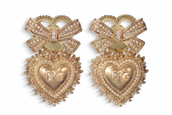 ドルチェ＆ガッバーナ、ゴールドハート輝く新作ファインジュエリー「ディヴォーション」発売