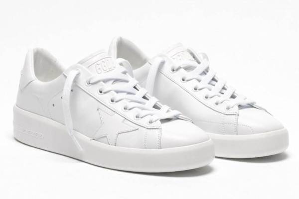 ゴールデン グース、ブランド初の“オールホワイト”新作スニーカー - 防汚＆撥水加工を施して