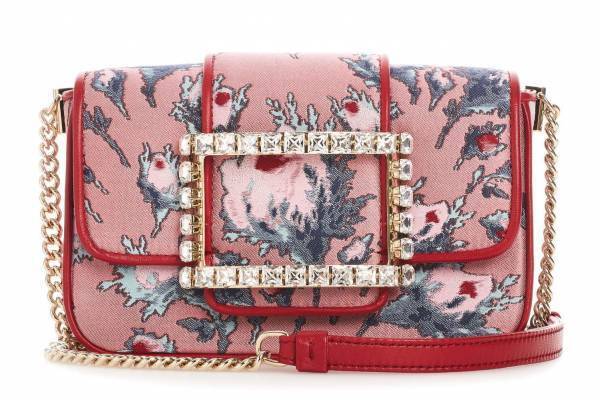 ロジェ ヴィヴィエより“バラのジャカード”バッグ＆シューズ、伊勢丹新宿店で先行販売