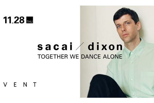 sacai × DJ Dixonのパーティーが再び東京で、限定Tシャツ発売も