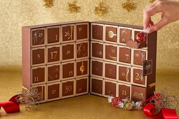 リンツより“毎日1粒のリンドールを楽しめる”カレンダー風チョコレートボックスが登場