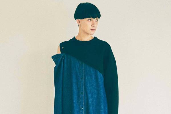 アウラの“デニム×カットソー”ワンピース、渋谷パルコで限定発売