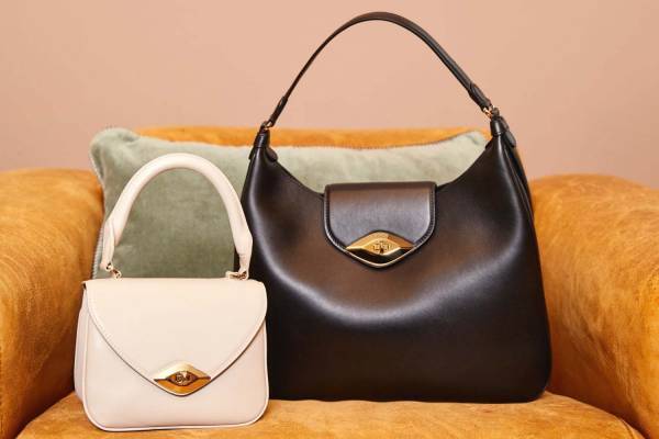 フルラの新作バッグ「フルラ アイ」銀座店限定で、“目”モチーフのクロージャー