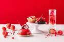 東京マリオットホテル「トウキョウ レッド アフタヌーンティー」赤桃や苺の真っ赤なスイーツ