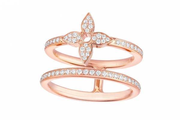 ルイ・ヴィトンのジュエリー「イディール ブロッサム」に新作、無数のダイヤモンドを散りばめて