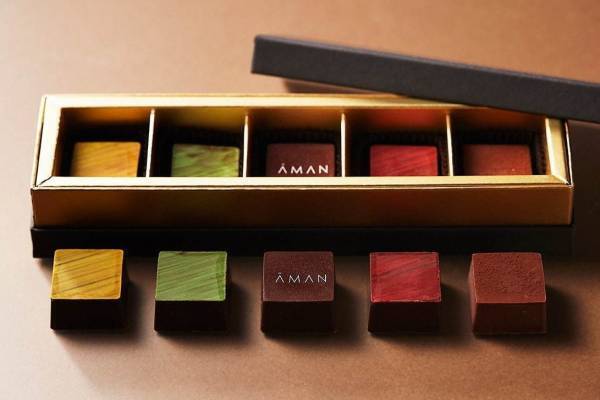 アマン東京のバレンタイン＆ホワイトデー、5種のガナッシュ＆“ハイヒール”型チョコレート