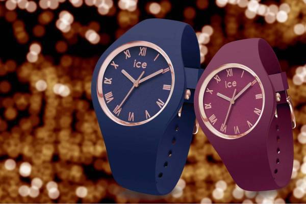 アイスウォッチ“イルミネーションに包まれるデート”イメージのペア腕時計、初のローマ数字インデックスで