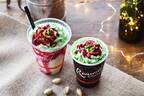 ローステッド コーヒー ラボラトリーのクリスマス限定ドリンク、ピスタチオ香る赤×緑のホットチョコ