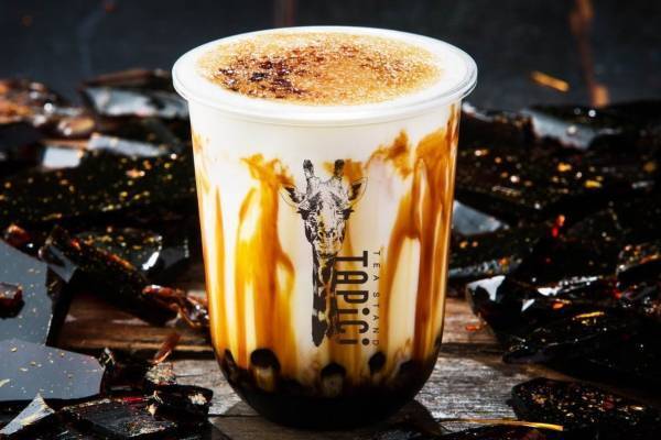 タピチの限定タピオカチーズティー「カラメルブリュレミルク」なんばAKICHI店で限定発売