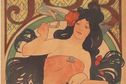 展覧会「ミュシャと日本、日本とオルリク めぐるジャポニスム」静岡で、東西の芸術交流を探る