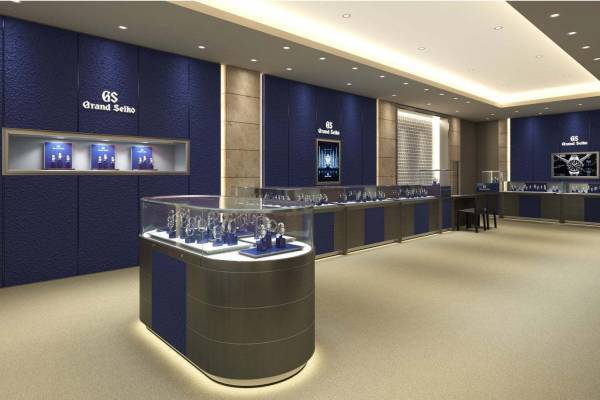 グランドセイコー西日本初の路面店が大阪・心斎橋に、世界最大級の腕時計コレクション
