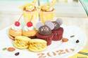 Q-pot CAFE.から“ネズミ＆チーズ”モチーフのパフェ＆アフタヌーンティー、年末年始限定で