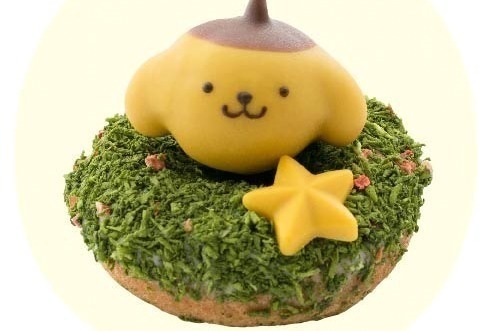 サンリオ「ポムポムプリン」のクリスマスドーナツ、全国の手作りドーナツ専門店フロレスタから