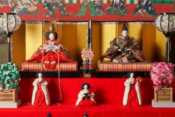 都内最大級の雛人形展「百段雛まつり」ホテル雅叙園東京の百段階段で、鳥取・島根・山口の雛人形が集結