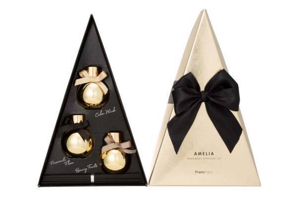 フランフランのクリスマスギフト2020、“ウサギ型”ミニ加湿器やオーナメント風ルームフレグランス