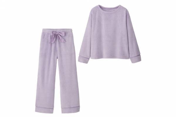 GUのルームウェア「マシュマロフィール」“大人可愛い”くすみ色、ライトパープル&ベージュが登場