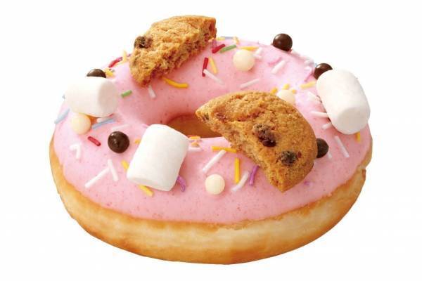 クリスピー・クリーム・ドーナツ“お菓子”をのせた限定ドーナツ、マシュマロやポップコーントッピング