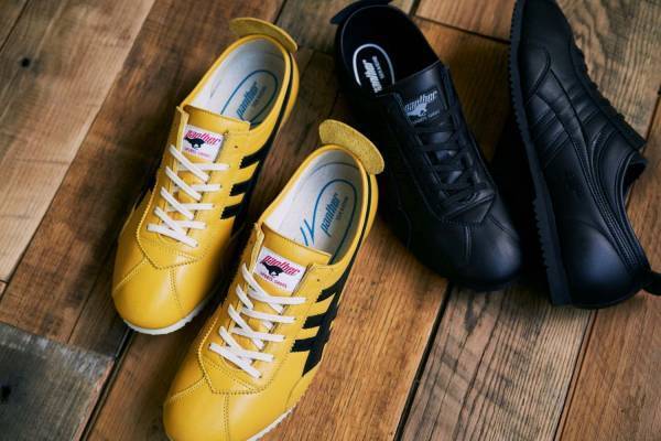 パンサーのスニーカー「パンサージーティーデラックス」スムースレザーで、70年代シューズをアップデート