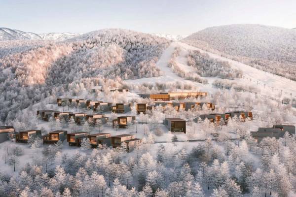 「アマン ニセコ」北海道に23年オープン - 国内初のスパ&ウェルネス施設や温泉、テラス付き客室