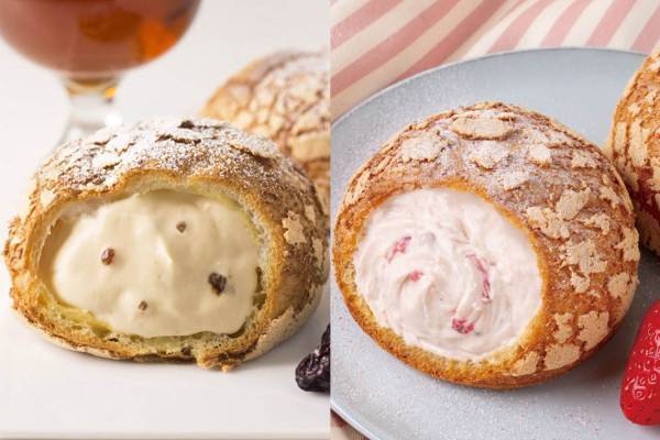 池袋「シュクリムシュクリ」から苺ティラミス＆ラムレーズンの限定シュークリーム