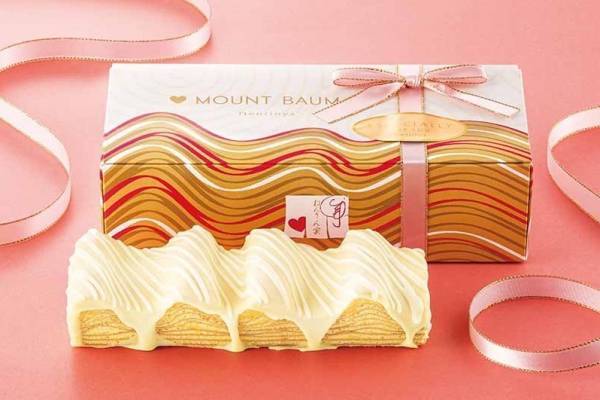 「ねんりん家」ミルキーな“ホワイトショコラがけ”バームクーヘン、ホワイトデー期間限定で