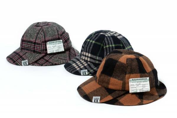 メゾン ミハラヤスヒロ×CA4LAのコラボ帽子、バケットハット×キャップの融合モデルなど