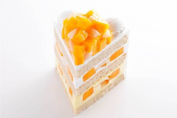 ホテルニューオータニ「新エクストラスーパーマンゴーショートケーキ」完熟マンゴー使用、ライチを隠し味に
