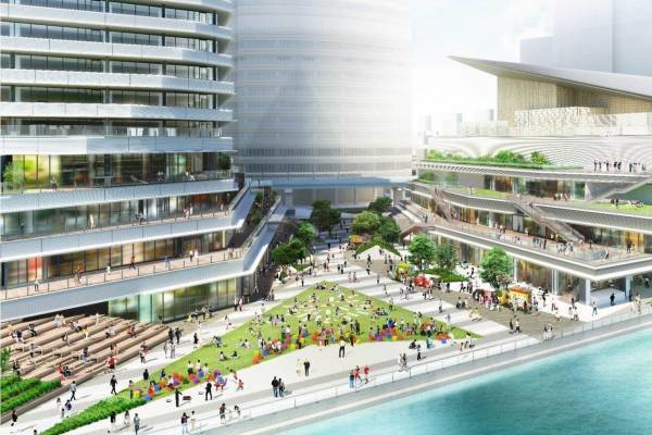 「アトレ竹芝」東京竹芝駅周辺のウォーターズ竹芝に、バーラウンジやナイトクラブが出店する大人の社交場