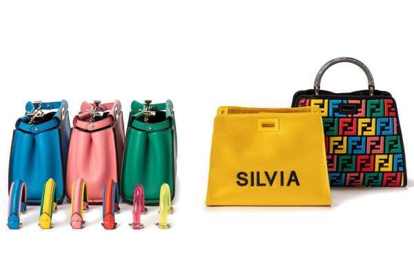 フェンディのアイコンバッグ「ピーカブー」のカスタマイズ - 松屋銀座店、大丸心斎橋店など4店舗で