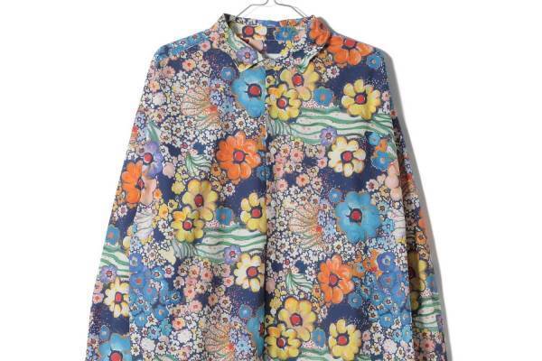ニコアンド×ツモリチサトのウィメンズ＆メンズシャツ、猫やカラフルな花などアーカイブからデザイン