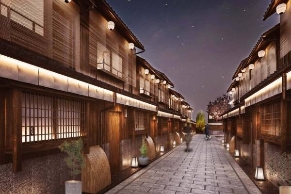 “路地一体”を1つの宿として改修したホテル「Nazuna 京都 椿通」四条大宮に誕生