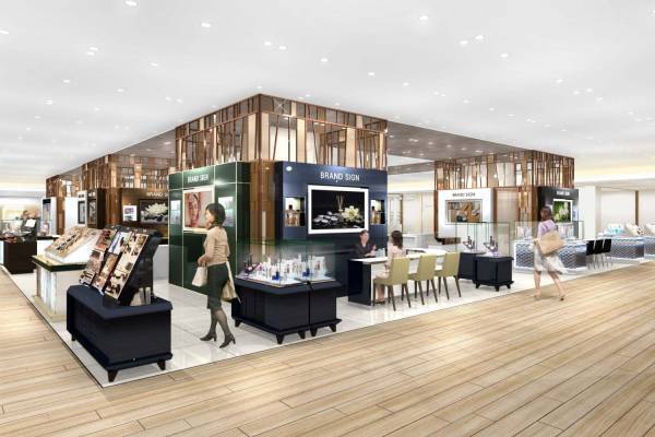 阪急うめだ本店のリニューアル - 新ビューティエリア誕生、ジュエリー＆ウォッチの品揃え大幅拡大