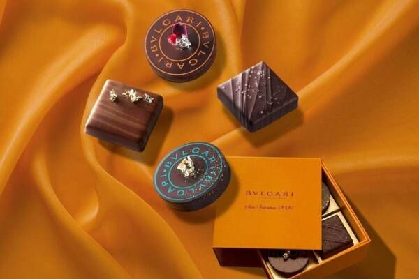 ブルガリ イル・チョコラート“世界を旅する”宝石チョコ、バレンタイン限定ラクダミルクや抹茶など