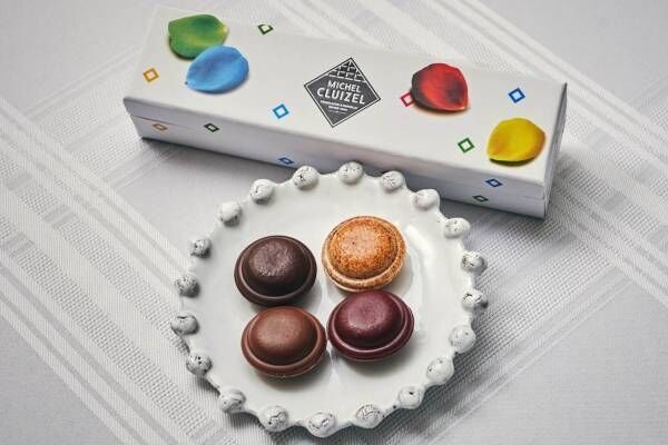 仏名門チョコ「ミシェル・クルイゼル」バレンタイン限定で日本上陸、マカロン型チョコなどをBOXで販売