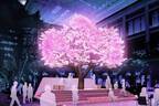 日本橋桜フェスティバル、ピンクに輝く“光のアート”でお花見＆桜スイーツや屋台イベントも